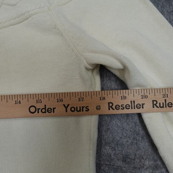 Talbots Sweater Womens Medium Fair Isle Nordic Knit Cashmere Blend Textured - Picture 6 of 8